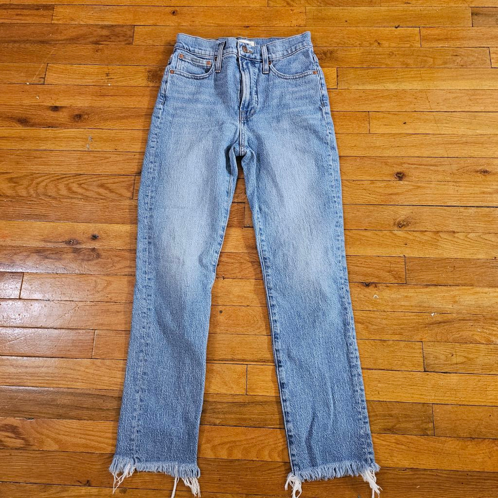 Madewell Women's Perfect Vintage Jean Size 25 Blue Denim